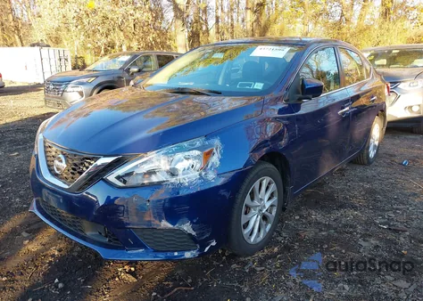 2019 Nissan Sentra Sv z USA, uszkodzony, nr VIN 3N1AB7AP3KY206203